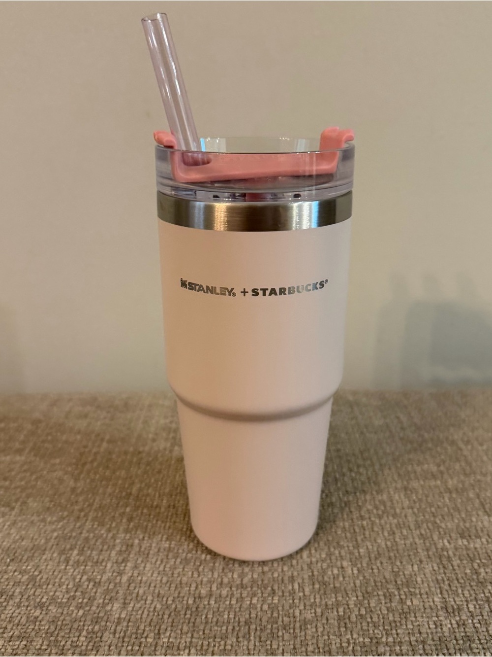 STARBUCKS Stanley Japan 3WAY Stainless Steel Tumbler Pink Mini Grande 473 ml